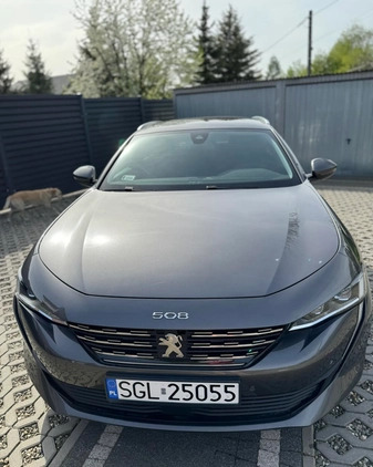 Peugeot 508 cena 88000 przebieg: 118000, rok produkcji 2019 z Rybnik małe 352